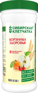 Клетчатка сибирская (корзинка здоровья) банка 280г